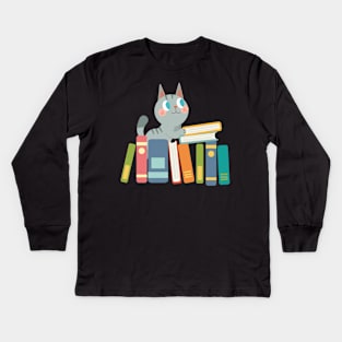 Everyday Should Be Library Day Kids Long Sleeve T-Shirt